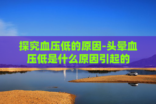 探究血压低的原因-头晕血压低是什么原因引起的
