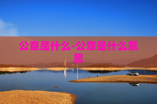 公章是什么-公章是什么意思