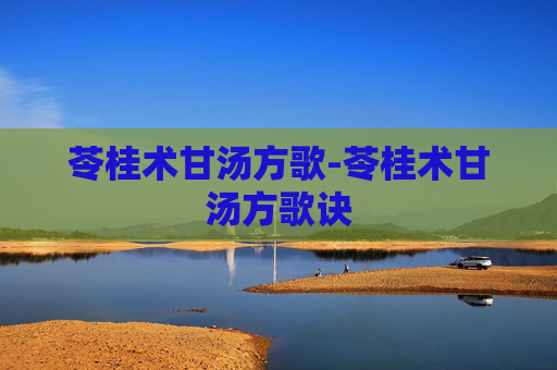 苓桂术甘汤方歌-苓桂术甘汤方歌诀