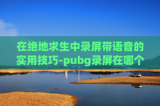 在绝地求生中录屏带语音的实用技巧-pubg录屏在哪个文件夹
