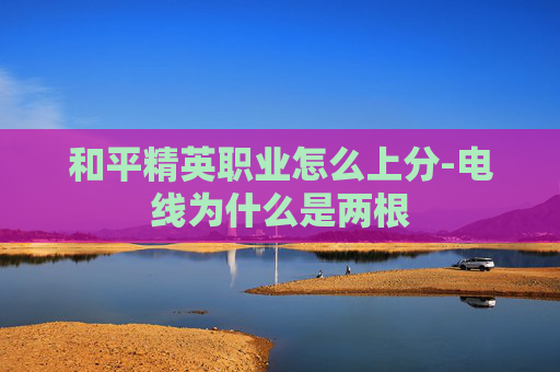 和平精英职业怎么上分-电线为什么是两根