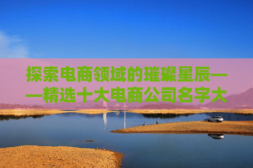 探索电商领域的璀璨星辰——精选十大电商公司名字大全-电商公司名字大全免费