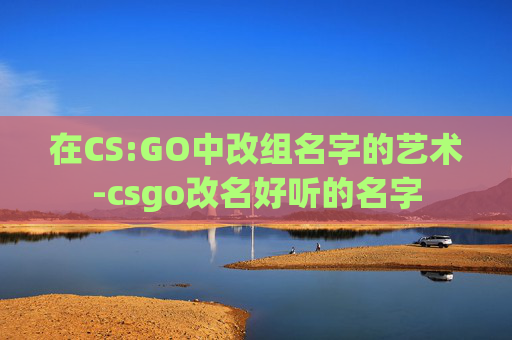 在CS:GO中改组名字的艺术-csgo改名好听的名字