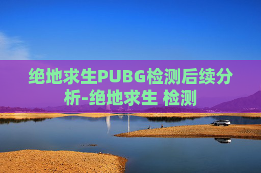绝地求生PUBG检测后续分析-绝地求生 检测