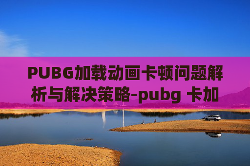 PUBG加载动画卡顿问题解析与解决策略-pubg 卡加载