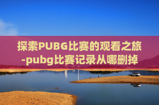 探索PUBG比赛的观看之旅-pubg比赛记录从哪删掉