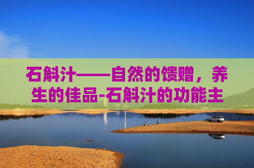 石斛汁——自然的馈赠，养生的佳品-石斛汁的功能主治