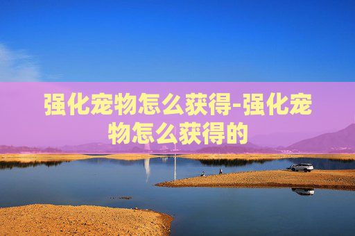 强化宠物怎么获得-强化宠物怎么获得的