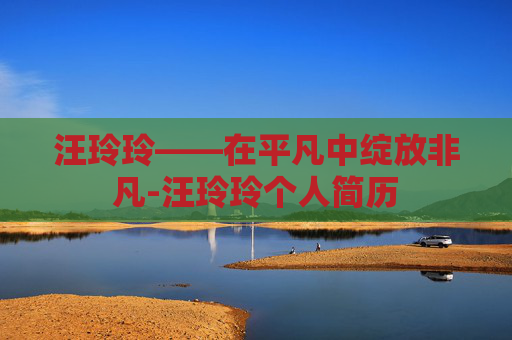 汪玲玲——在平凡中绽放非凡-汪玲玲个人简历