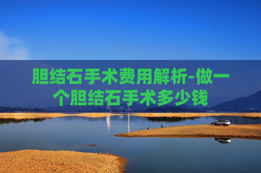 胆结石手术费用解析-做一个胆结石手术多少钱