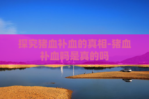 探究猪血补血的真相-猪血补血吗是真的吗