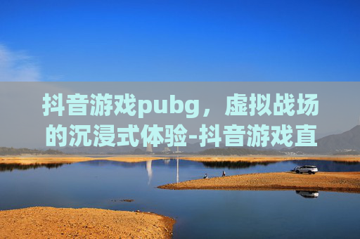 抖音游戏pubg，虚拟战场的沉浸式体验-抖音游戏直播怎么开