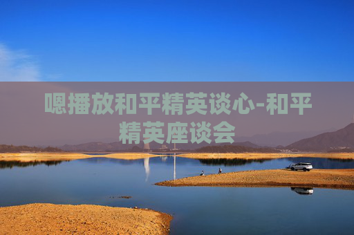 嗯播放和平精英谈心-和平精英座谈会