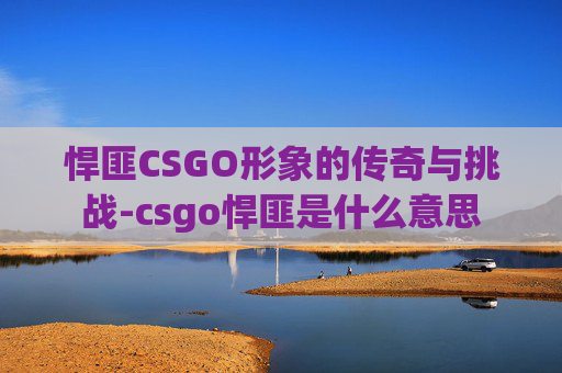 悍匪CSGO形象的传奇与挑战-csgo悍匪是什么意思