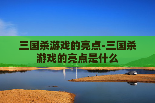 三国杀游戏的亮点-三国杀游戏的亮点是什么