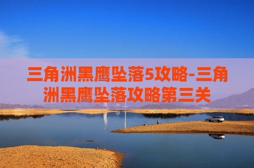 三角洲黑鹰坠落5攻略-三角洲黑鹰坠落攻略第三关