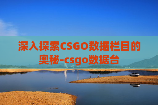 深入探索CSGO数据栏目的奥秘-csgo数据台